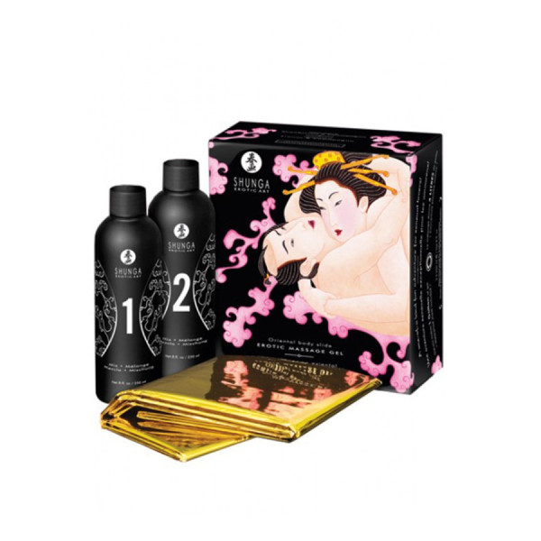 Gelée de massage oriental vin pétillant fraise 